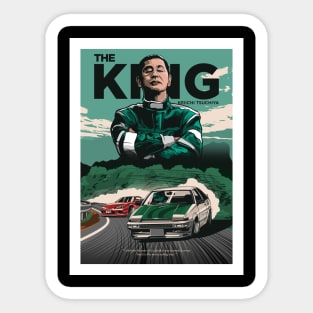 Drift King - Keiichi Tsuchiya Sticker